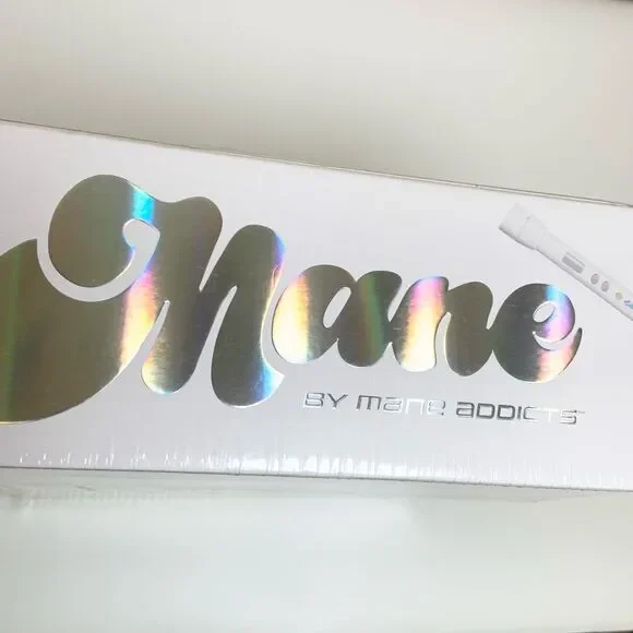 Mane 1.25” Jumbo Hair Waver and Interchangeable Base Set Mermaid NEW Retail $100 - Picture 3 of 13